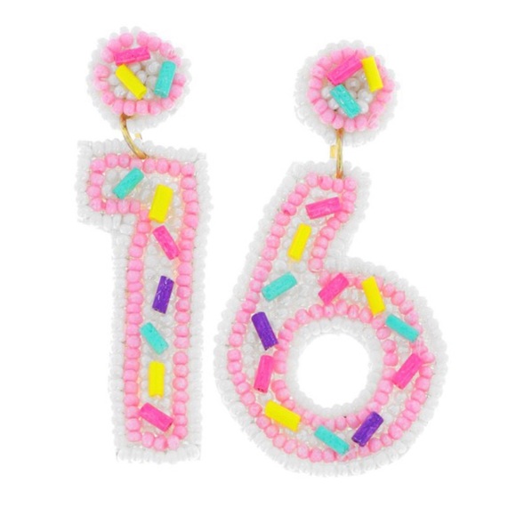 Lana Bean Jewels Jewelry - 16th birthday beaded party earrings